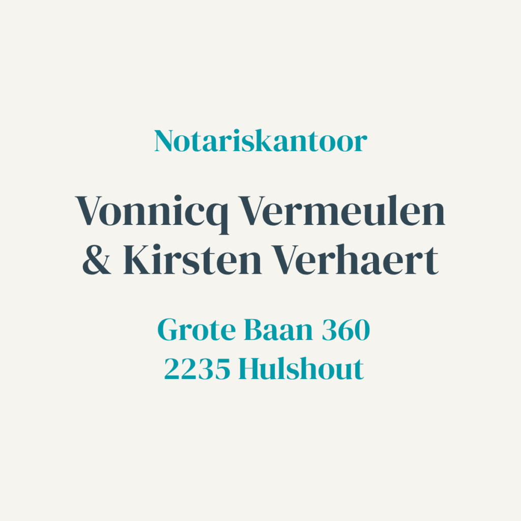 Notaris Vonnicq Vermeulen